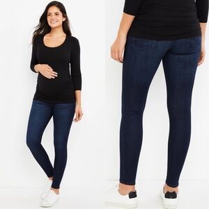 AG Secret Fit Belly Dark Wash Skinny Stretch Jeans